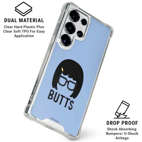 Bobs Burgers Butts Galaxy S25 Ultra Clear Case
