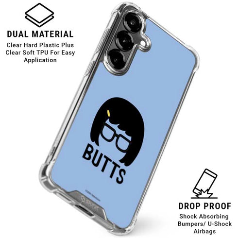 Bobs Burgers Butts Galaxy S26 Clear Case