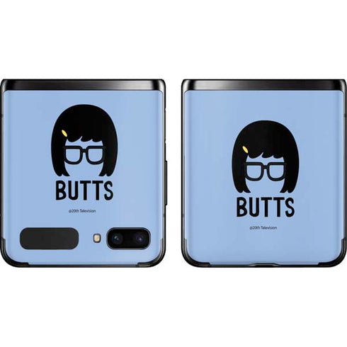 Bobs Burgers Butts Galaxy Z Flip Skin