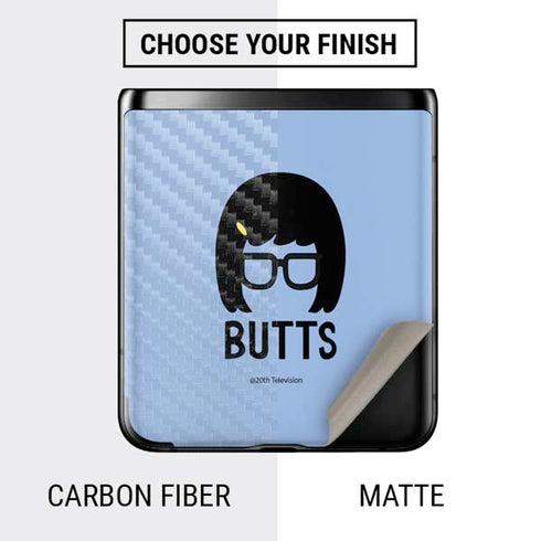 Bobs Burgers Butts Galaxy Z Flip Skin
