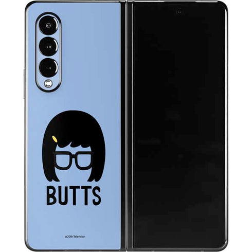 Bobs Burgers Butts Galaxy Z Fold3 5G Skin