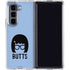 Bobs Burgers Butts Galaxy Z Fold5 5G Clear Case