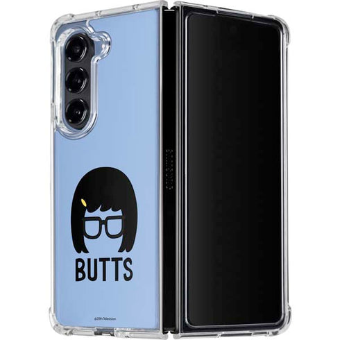 Bobs Burgers Butts Galaxy Z Fold5 5G Clear Case