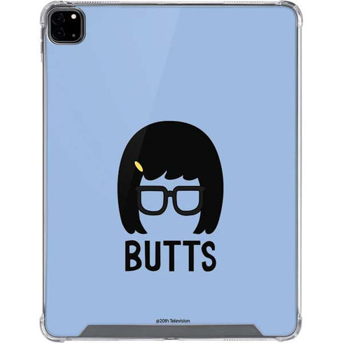 Bobs Burgers Butts iPad Pro 12.9in (2020) Clear Case