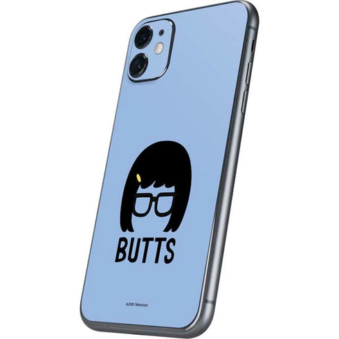 Bobs Burgers Butts iPhone 11 Skin