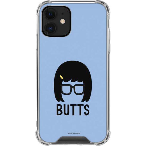 Bobs Burgers Butts iPhone 12 Clear Case