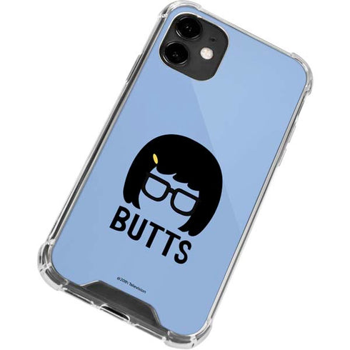 Bobs Burgers Butts iPhone 12 Clear Case