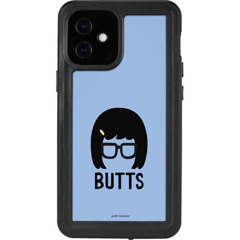 Bobs Burgers Butts iPhone 12 Mini Waterproof Case