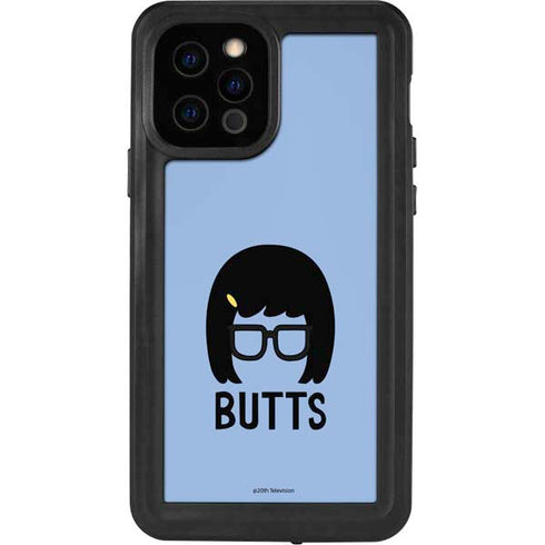 Bobs Burgers Butts iPhone 12 Pro Waterproof Case