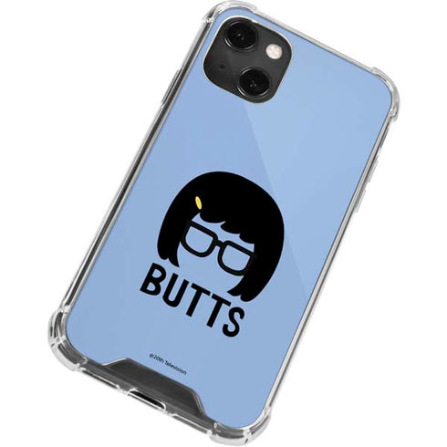 Bobs Burgers Butts iPhone 13 Mini Clear Case