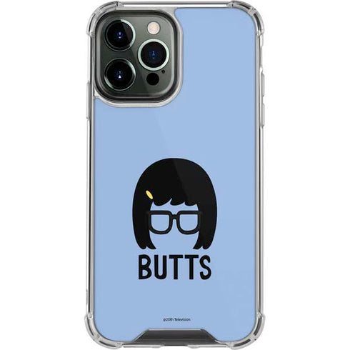 Bobs Burgers Butts iPhone 14 Pro Max Clear Case