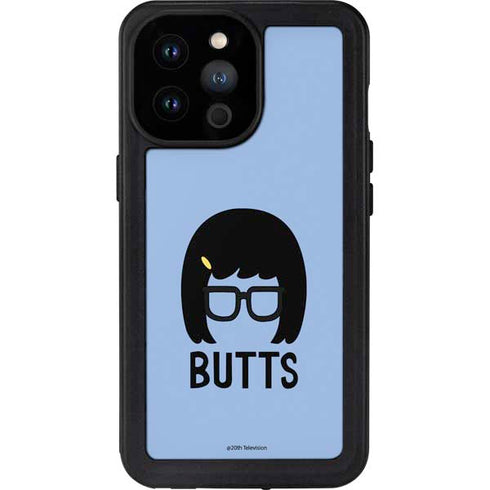 Bobs Burgers Butts iPhone 14 Pro Max Waterproof Case