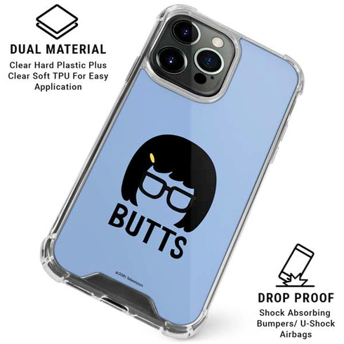 Bobs Burgers Butts iPhone 15 Pro Clear Case
