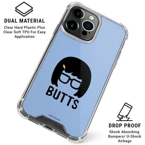 Bobs Burgers Butts iPhone 15 Pro Max Clear Case