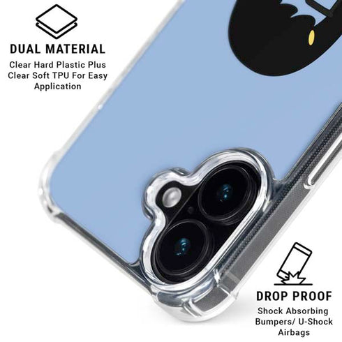 Bobs Burgers Butts iPhone 16 Plus Clear Case