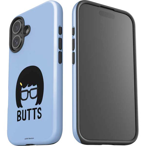Bobs Burgers Butts iPhone 16 Plus Impact Case