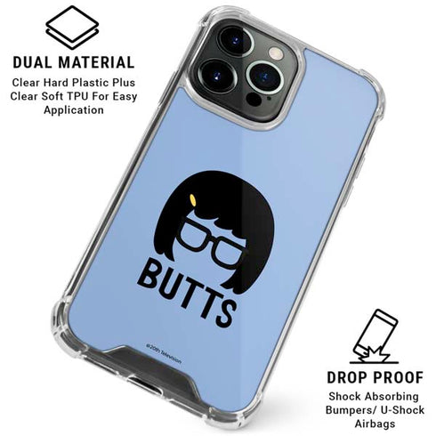 Bobs Burgers Butts iPhone 16 Pro Clear Case