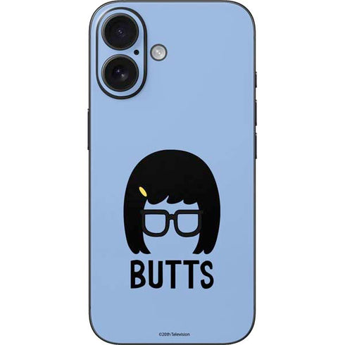 Bobs Burgers Butts iPhone 16 Skin