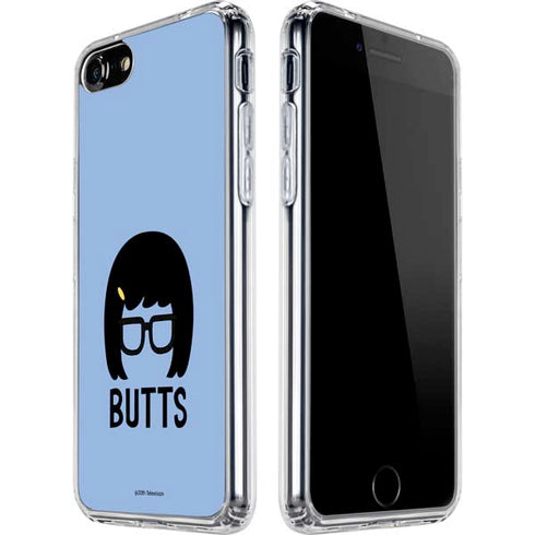 Bobs Burgers Butts iPhone SE (2nd & 3rd Gen) Clear Case