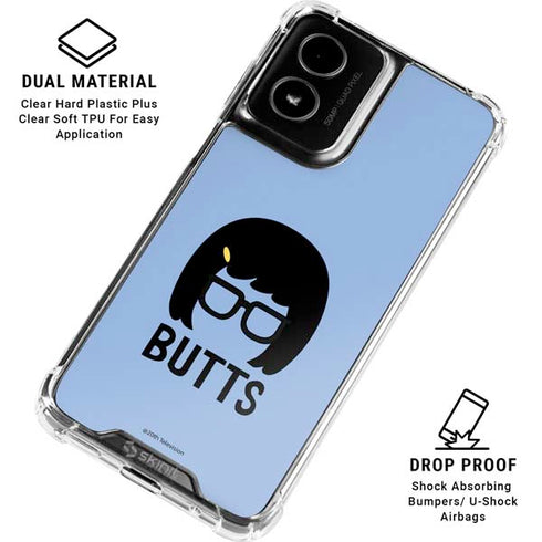 Bobs Burgers Butts Moto G Power 5G (2024) Clear Case