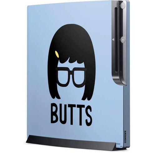 Bobs Burgers Butts Playstation 3 & PS3 Slim Skin