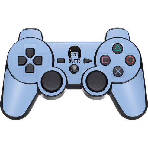 Bobs Burgers Butts PS3 Dual Shock wireless controller Skin
