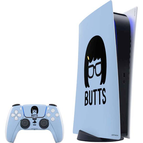 Bobs Burgers Butts PS5 Digital Edition Bundle Skin