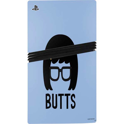Bobs Burgers Butts PS5 Pro Disk Console Skin