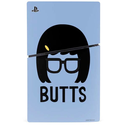 Bobs Burgers Butts PS5 Slim Digital Edition Bundle Skin