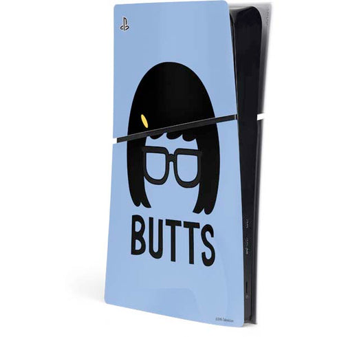 Bobs Burgers Butts PS5 Slim Digital Edition Console Skin