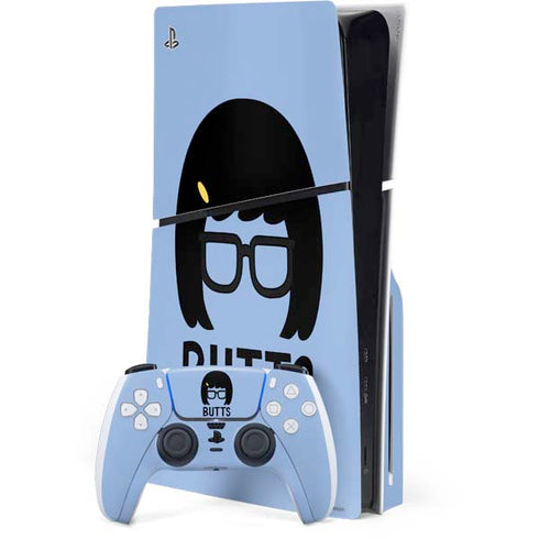 Bobs Burgers Butts PS5 Slim Disk Bundle Skin