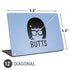 Bobs Burgers Butts Universal Laptop 12in (9.8 x 6.8in) Skin