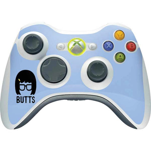 Bobs Burgers Butts Xbox 360 Wireless Controller Skin