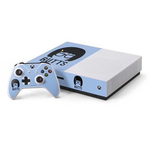 Bobs Burgers Butts Xbox One S Console and Controller Bundle Skin