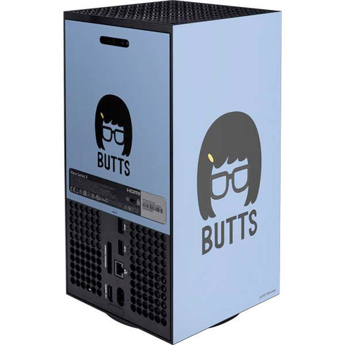Bobs Burgers Butts Xbox Series X Console Skin