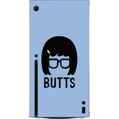 Bobs Burgers Butts Xbox Series X Console Skin