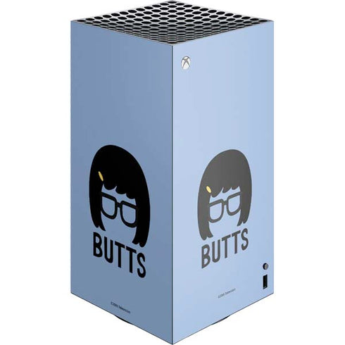 Bobs Burgers Butts XBox Series X Digital Edition Console Skin