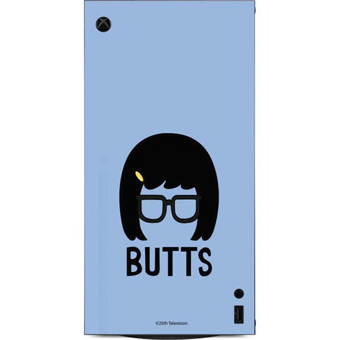 Bobs Burgers Butts XBox Series X Digital Edition Console Skin