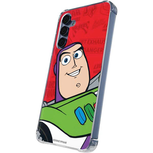 Disney Toy Story Buzz Lightyear Galaxy A35 5G Clear Case