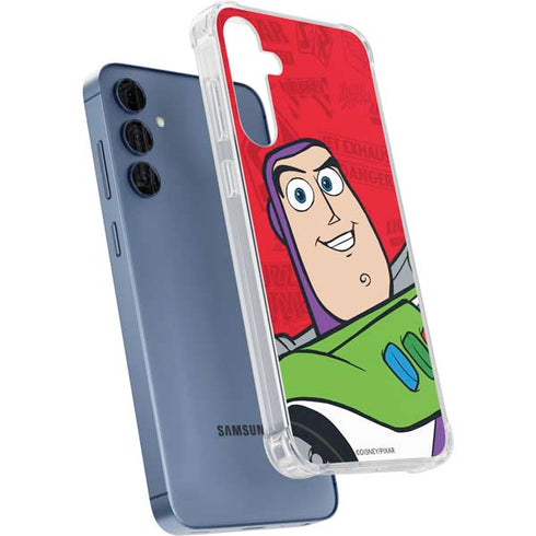 Disney Toy Story Buzz Lightyear Galaxy A35 5G Clear Case