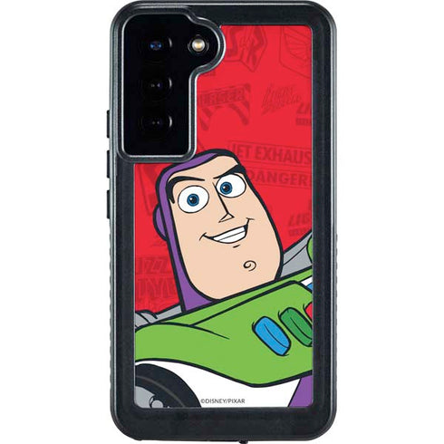 Disney Toy Story Buzz Lightyear Galaxy S24 Plus Waterproof Case