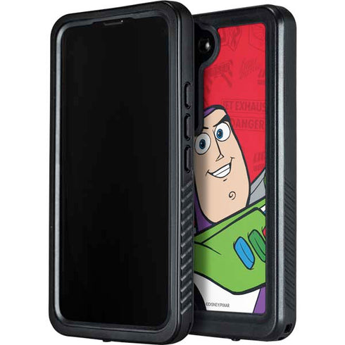Disney Toy Story Buzz Lightyear Galaxy S24 Waterproof Case