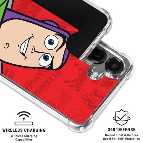 Disney Toy Story Buzz Lightyear Galaxy S26 Clear Case