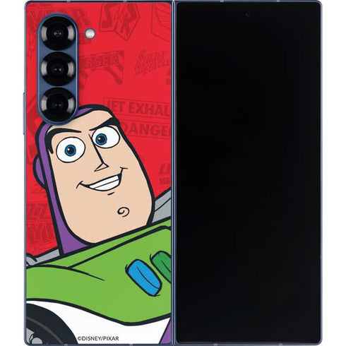 Disney Toy Story Buzz Lightyear Galaxy Z Fold6 Skin