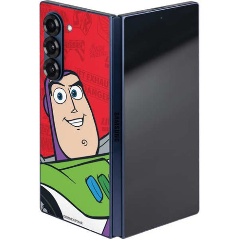 Disney Toy Story Buzz Lightyear Galaxy Z Fold6 Skin