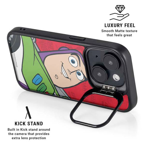 Disney Toy Story Buzz Lightyear iPhone 14 Plus Kickstand Case