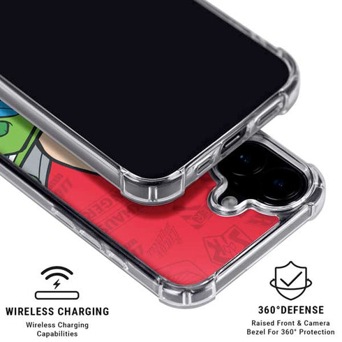 Disney Toy Story Buzz Lightyear iPhone 16 Plus Clear Case