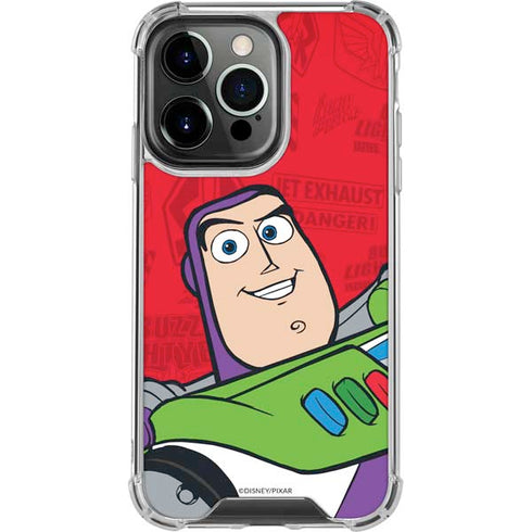 Disney Toy Story Buzz Lightyear iPhone 16 Pro Clear Case