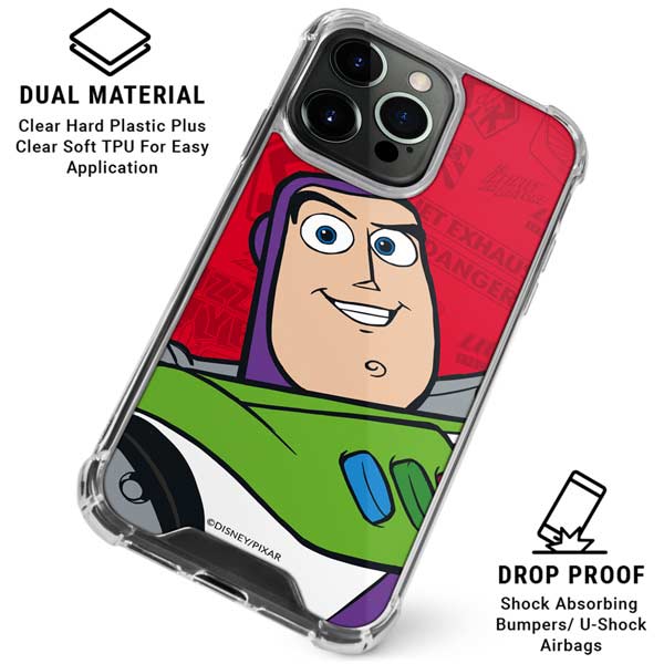 Disney Toy Story Buzz Lightyear iPhone 16 Pro Clear Case | Clear