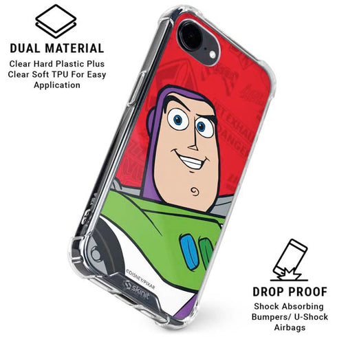 Disney Toy Story Buzz Lightyear iPhone 16e Clear Case